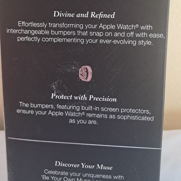 BCBGMAXAZRIA Bumper with screen protector for Apple Watch 40mm.BNWT/BOX - Picture 8 of 11